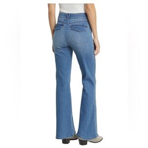 Wit & Wisdom Women's Boot Cut Jeans in Denim Blue